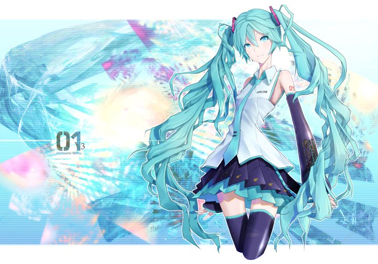 画像 初音ミク イラストまとめ Naver まとめ