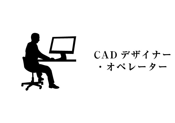 CADオペレーターの画像