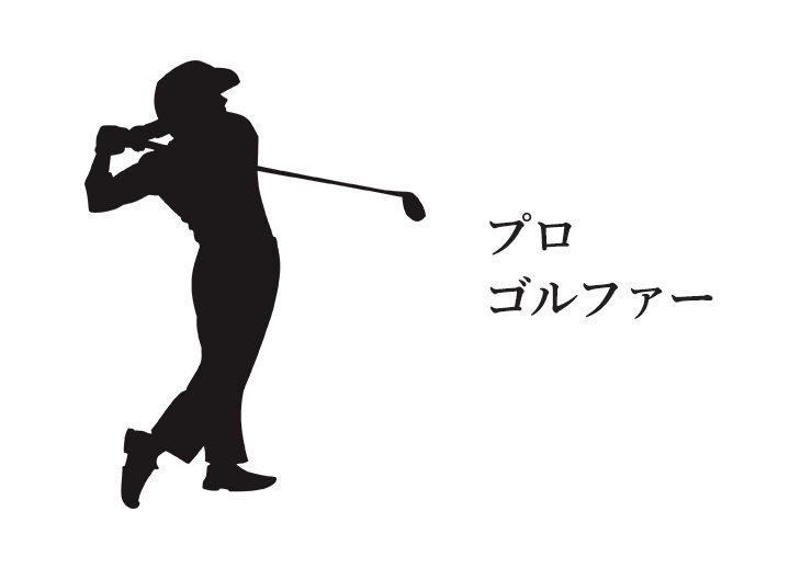 プロゴルファーの画像